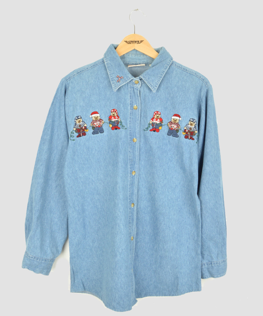 Vintage Christmas shirt - Bears