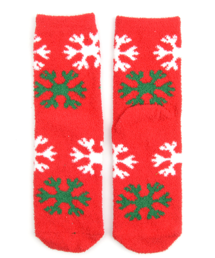 Hópihe mintás karácsonyi zokni