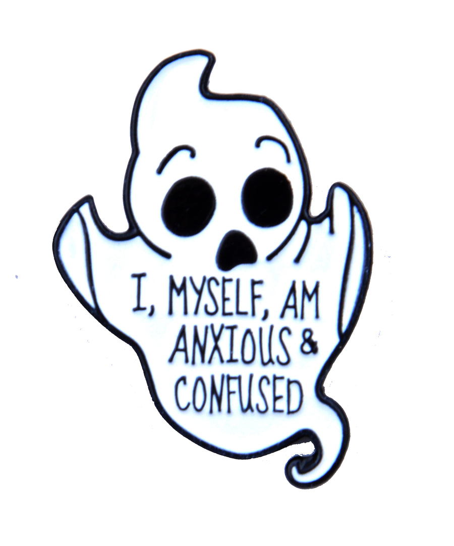 Pin - Anxious and confused