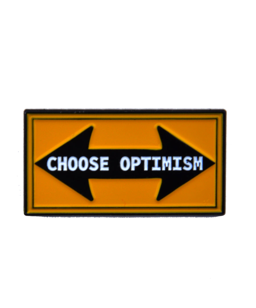Kitűző - Choose Optimism
