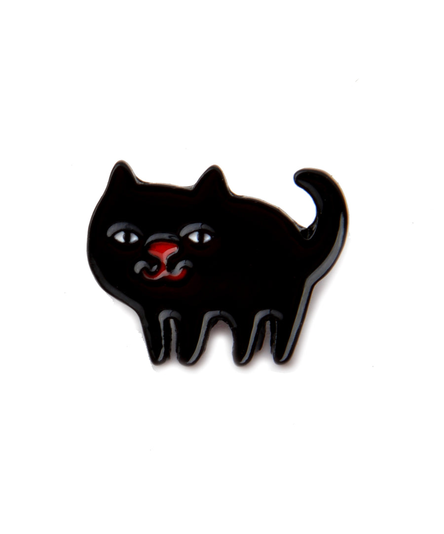 Kitűző - Fekete Macska