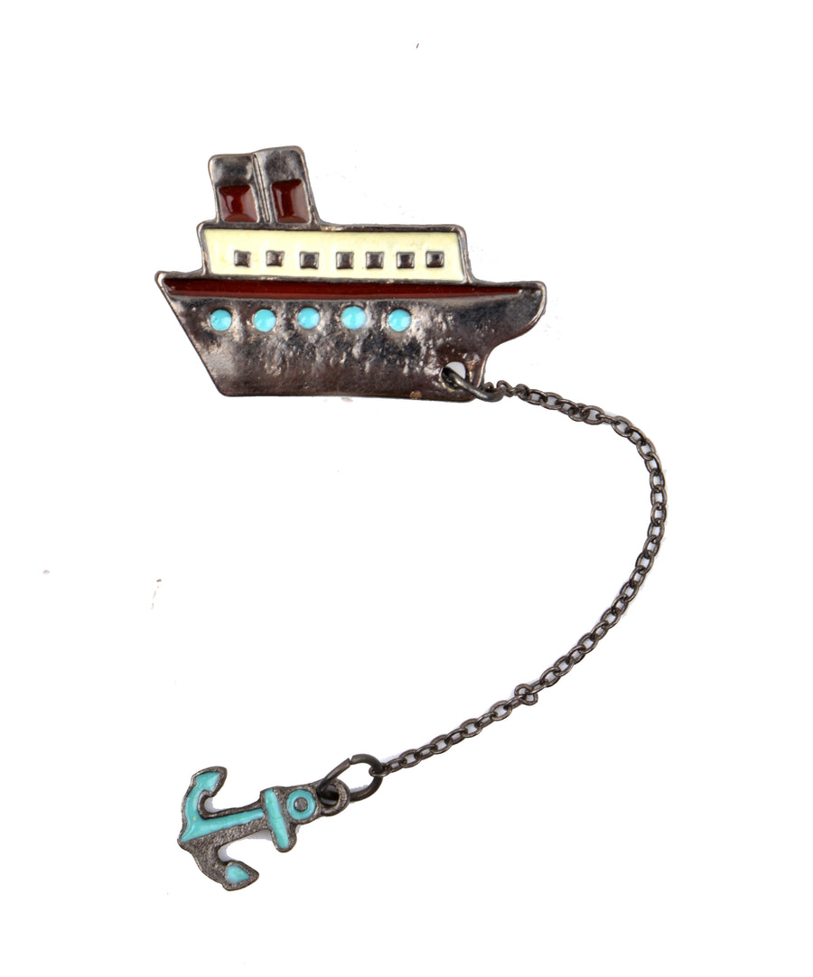 Pin - Ship & Anchor