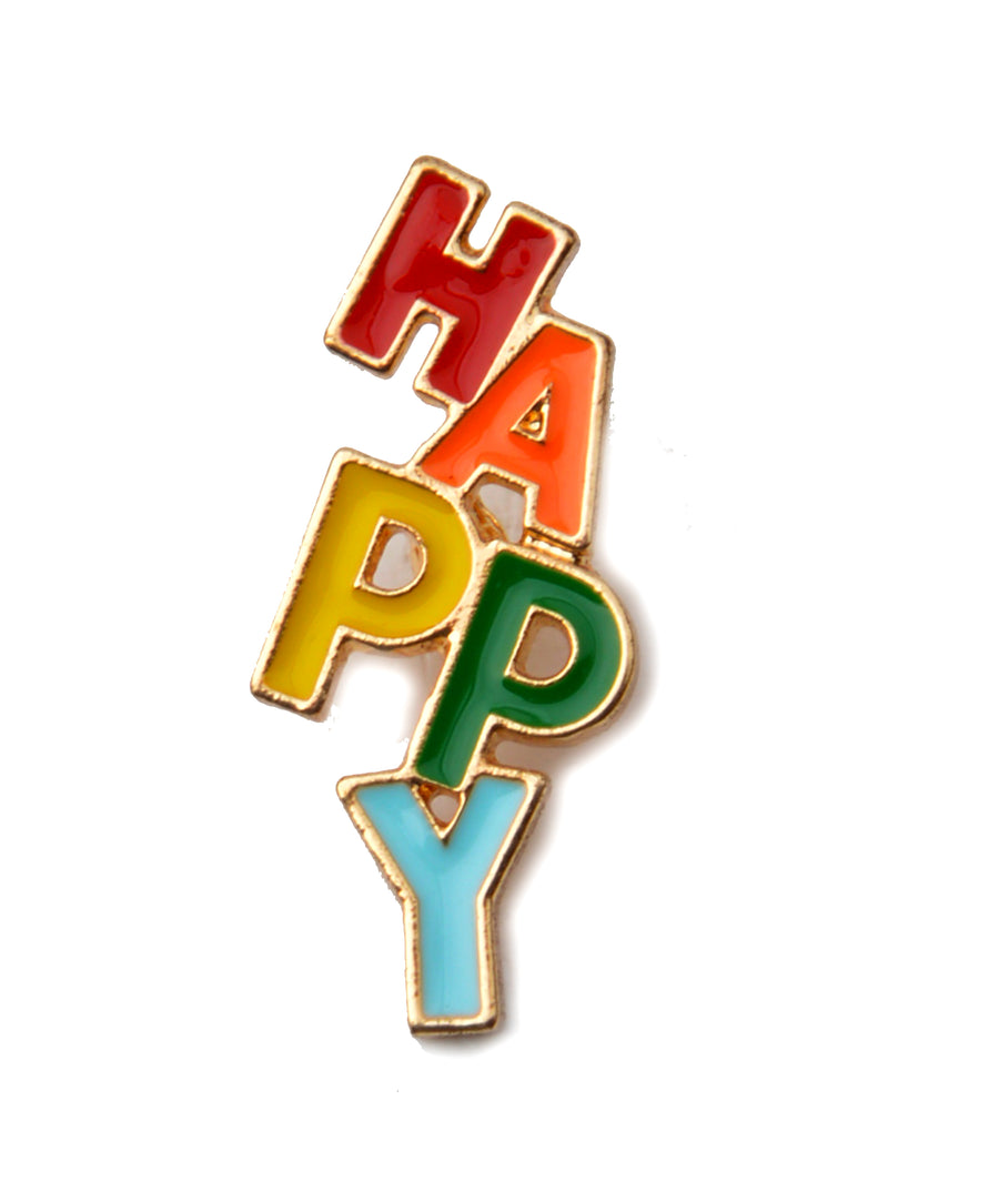 Pin - Happy