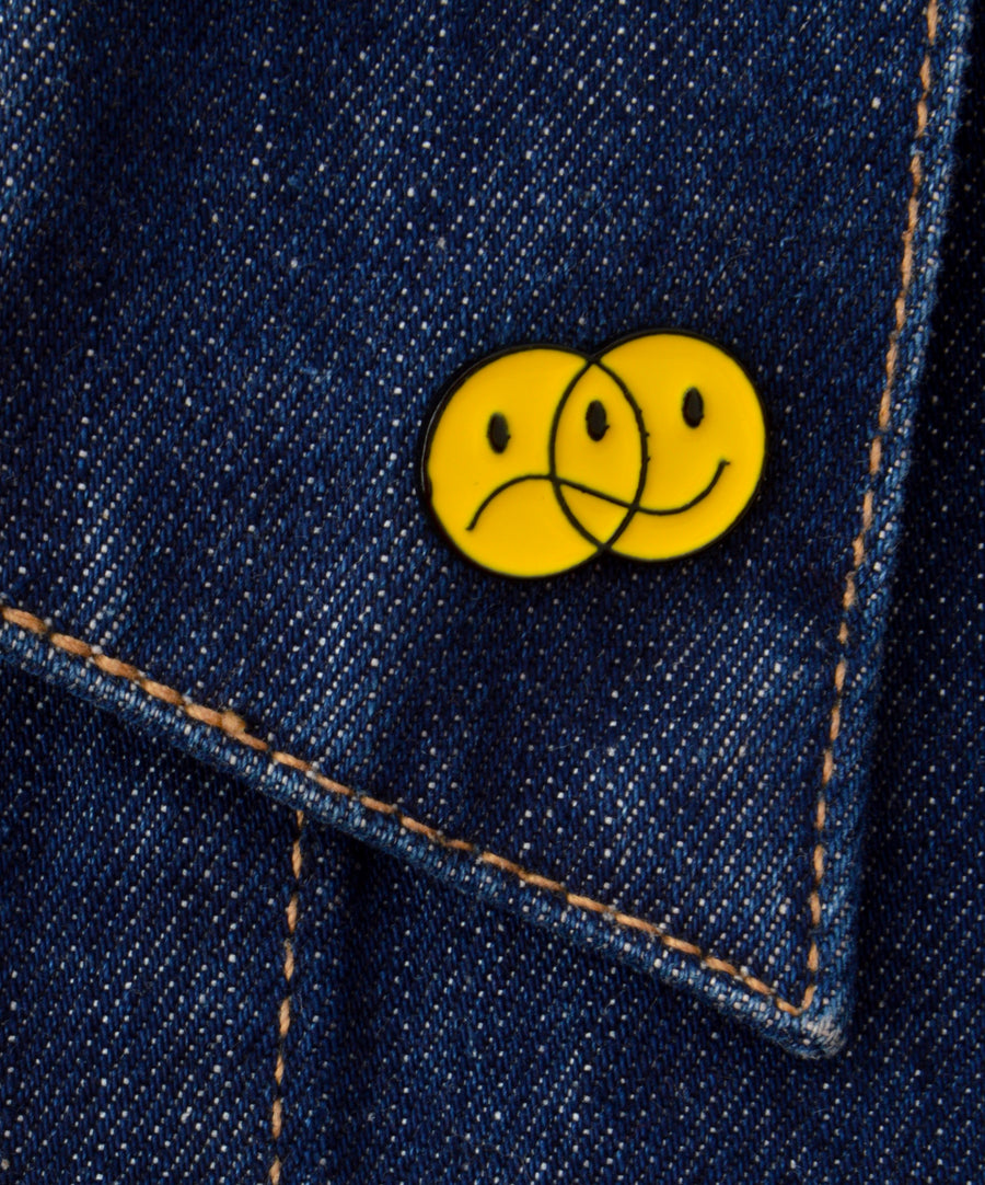 Pin - Happy/Sad