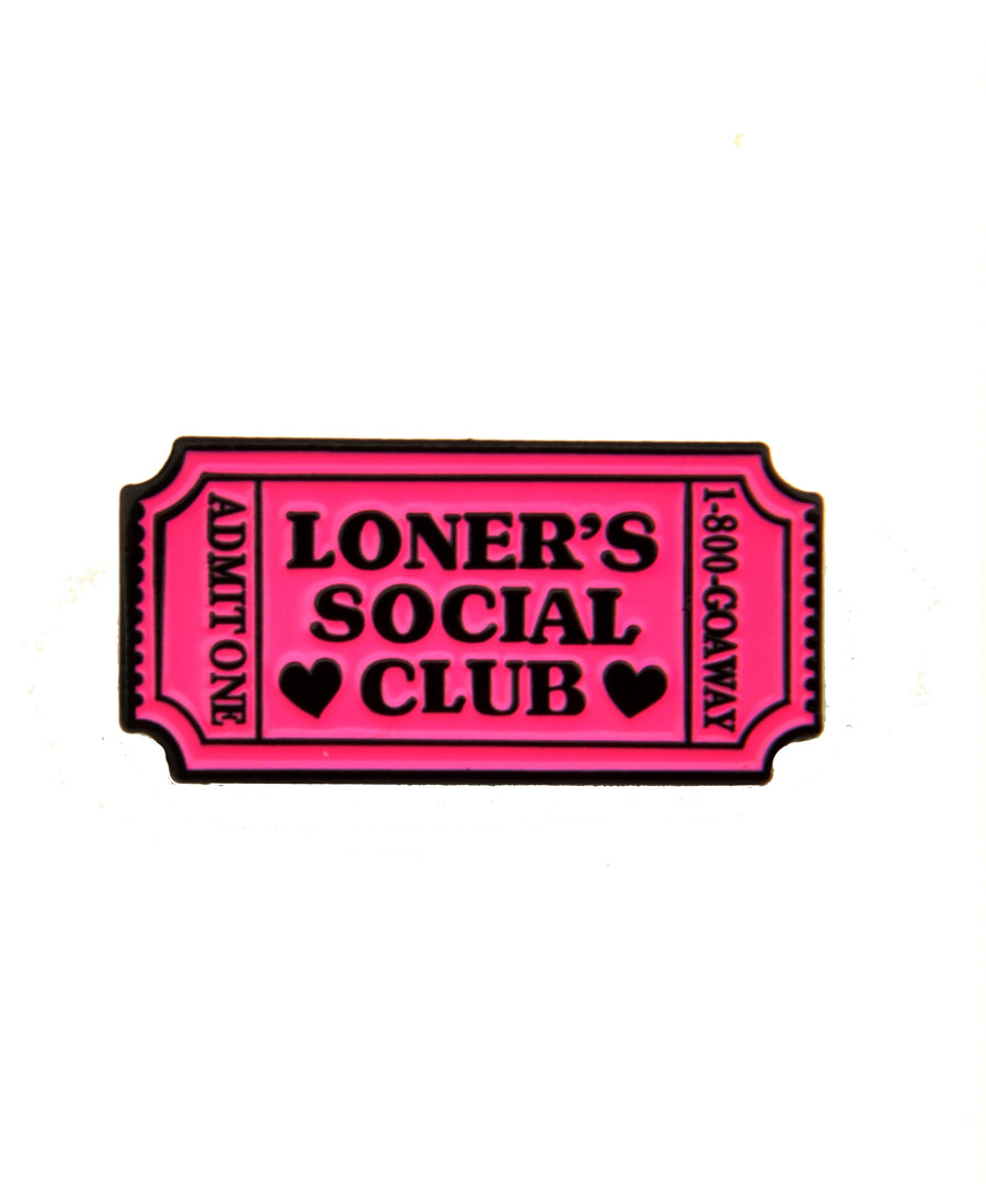 Kitűző - Loner' social club