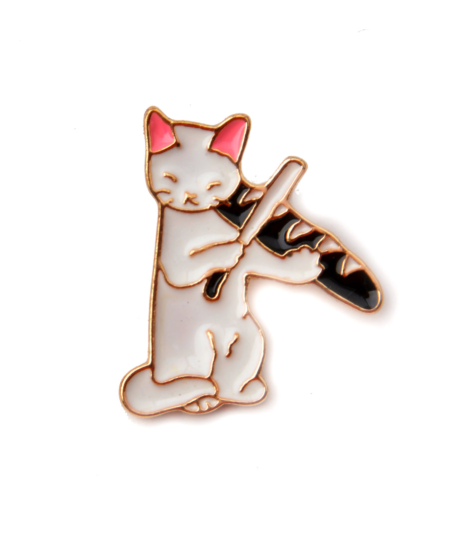 Pin - Cat with baguette