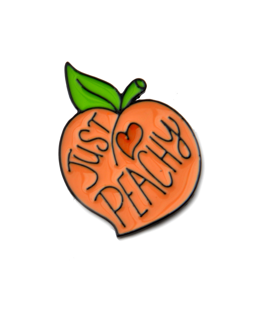 Kitűző - Peachy