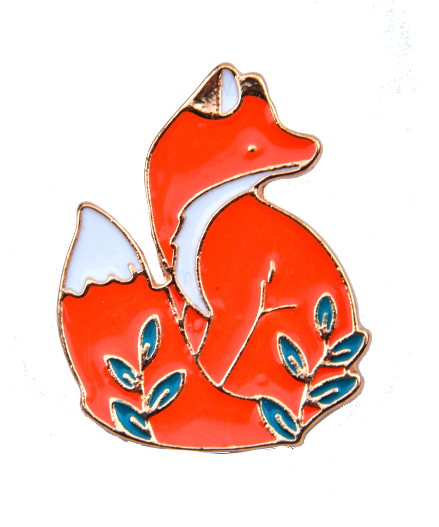 Pin - Fox with plants