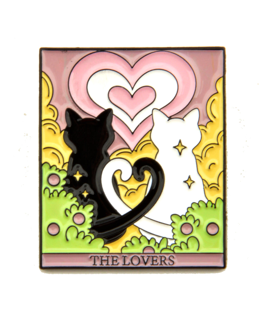 Pin - Cat Tarot | The Lovers