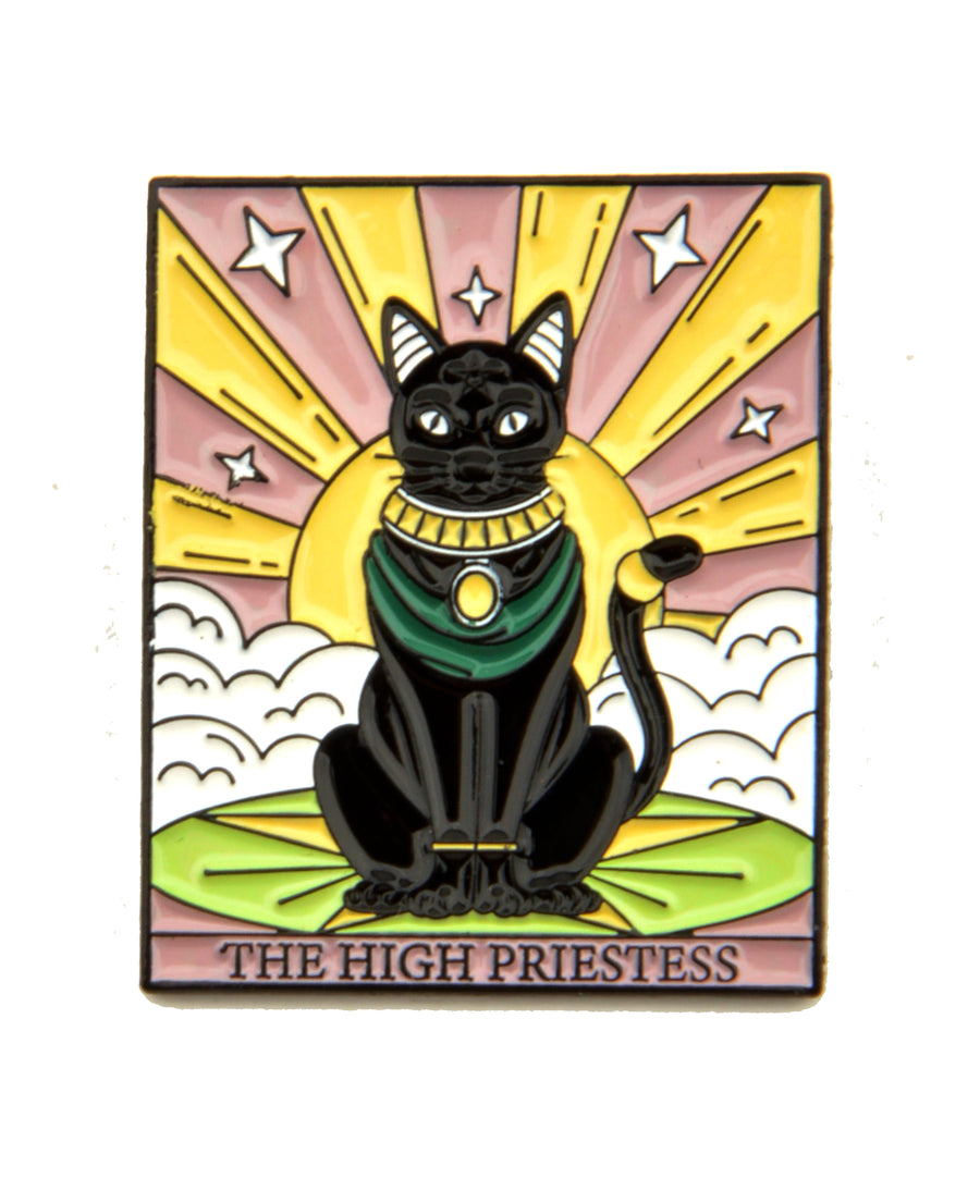 Pin - Cat Tarot | The High Priestess