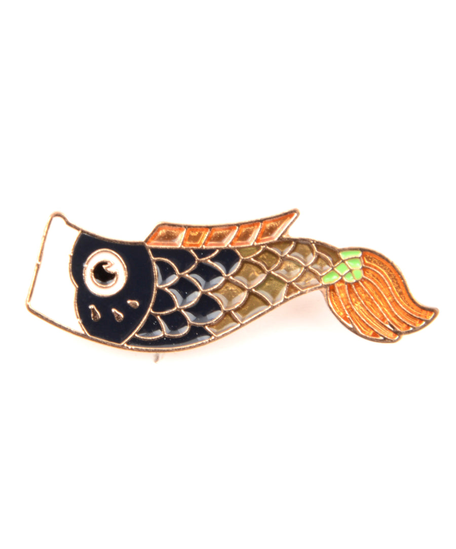 Lampion hal alakú fém kitűző