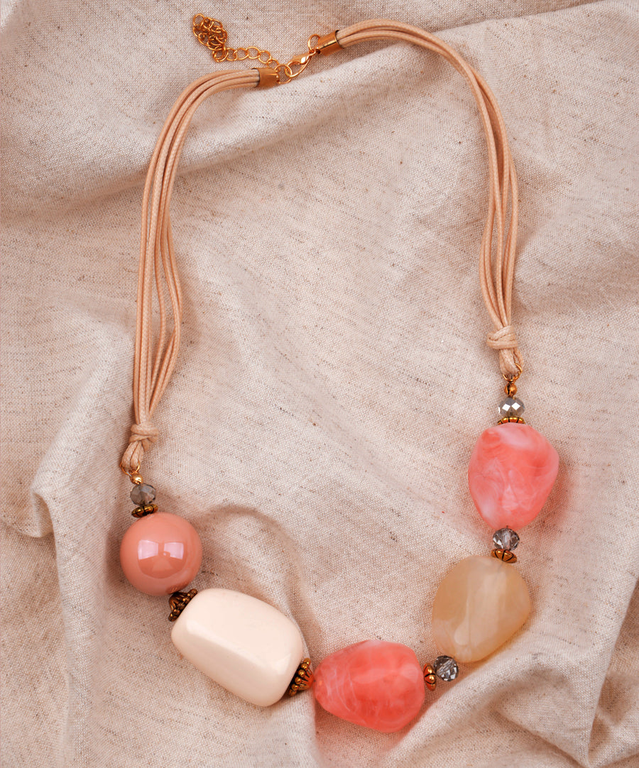 Necklace - Powder Colour