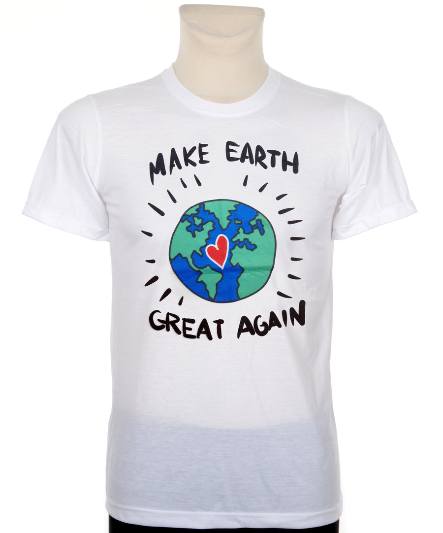 Make Earth Great Again feliratos póló