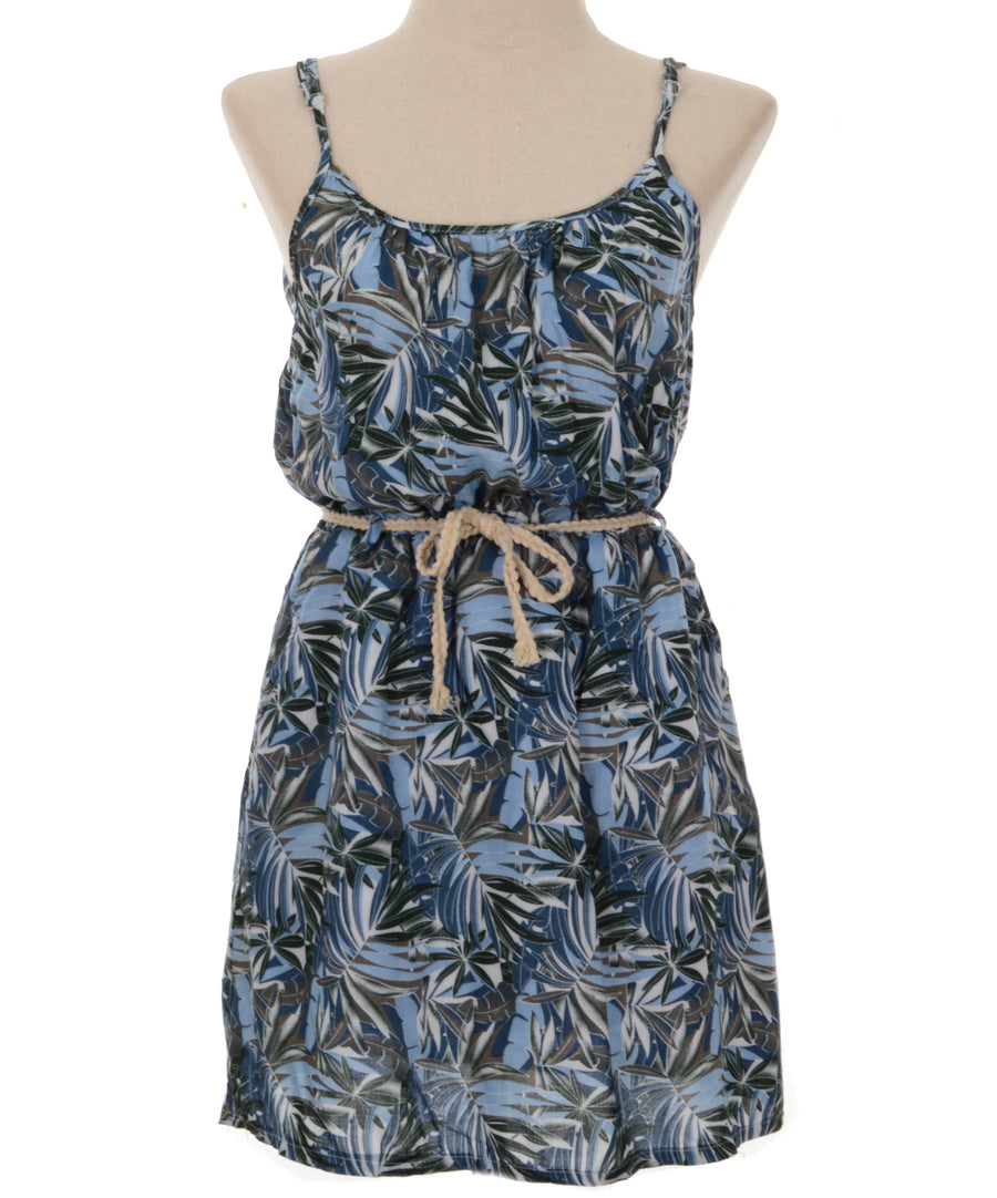 Summer dress - Blue Palm