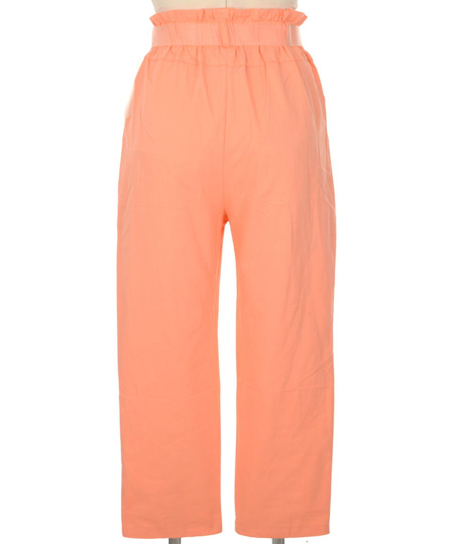 Trousers with belt - Pink