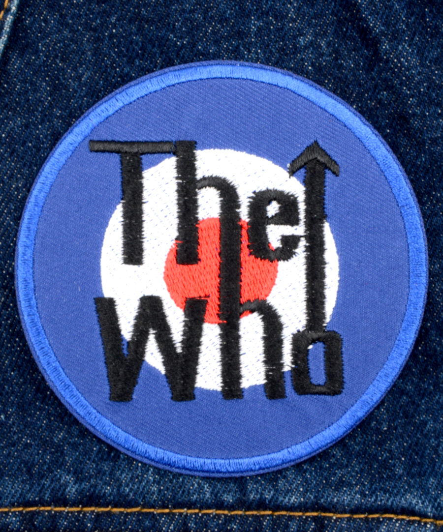 The Who mintájú hímzett felvarró