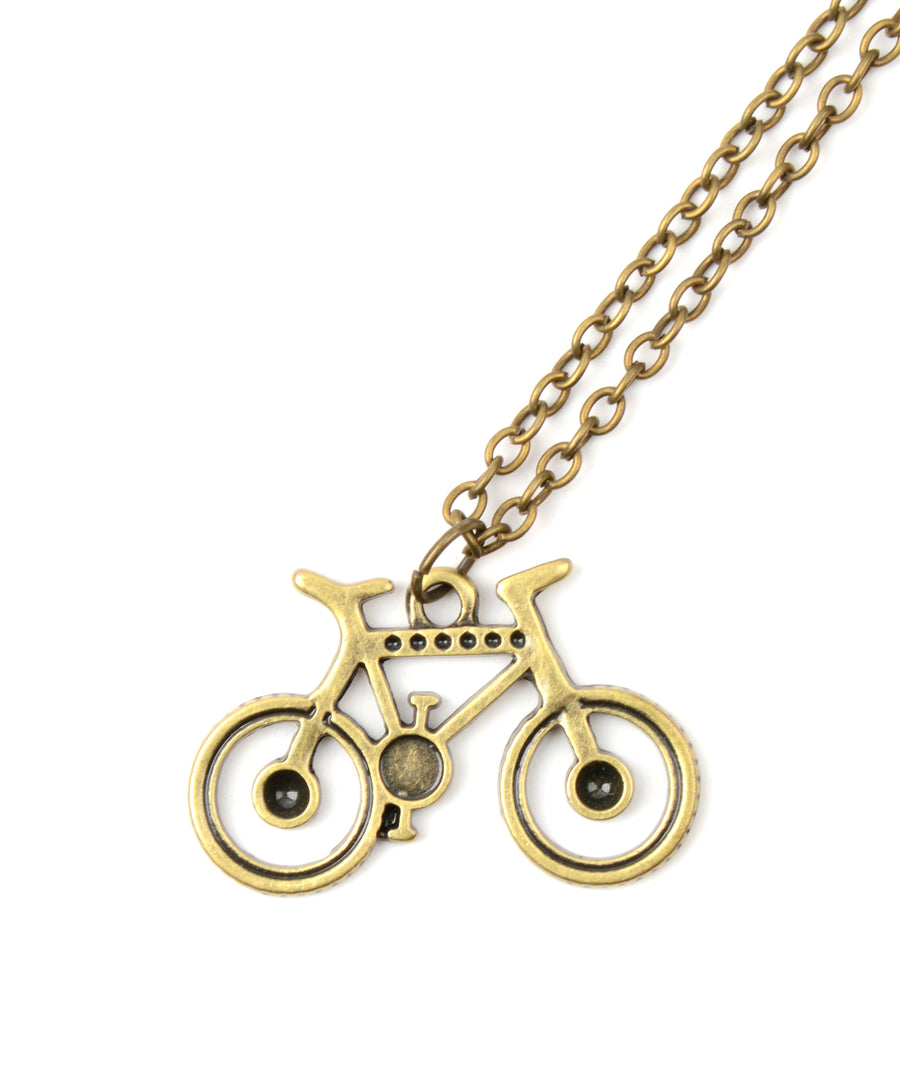 Kerékpár alakú medálos nyaklánc