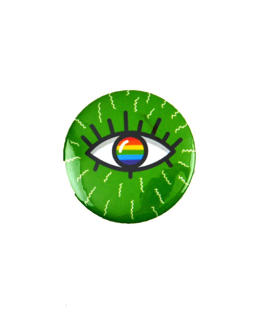 Smörgas Pin - Eye Rainbow III
