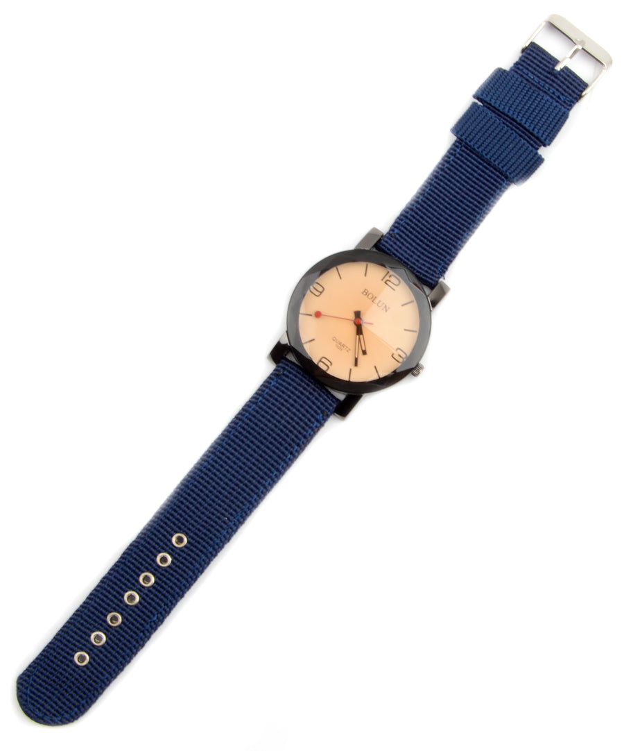 Textile watch - Blue