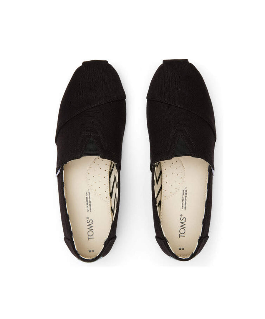 TOMS Recycled Cotton Canvas - Black/Black