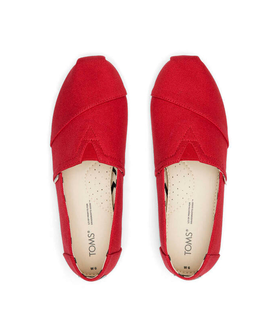 TOMS Recycled Cotton Canvas - Red