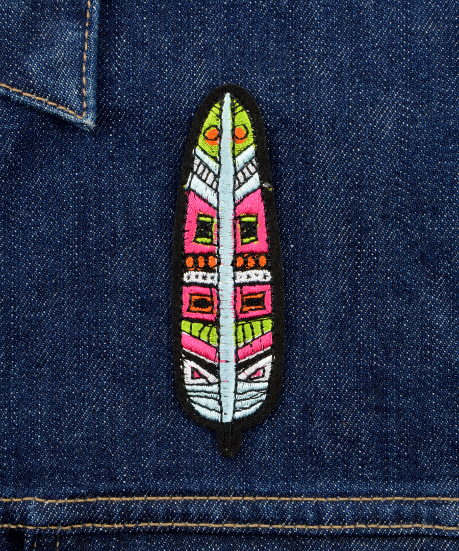 Patch - Aztec feather