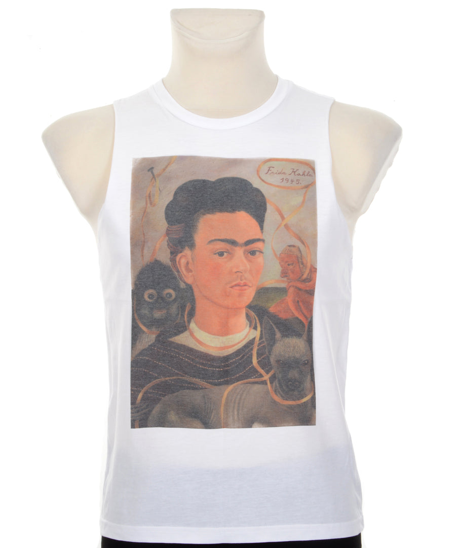 Frida Kahlo festmény mintás trikó