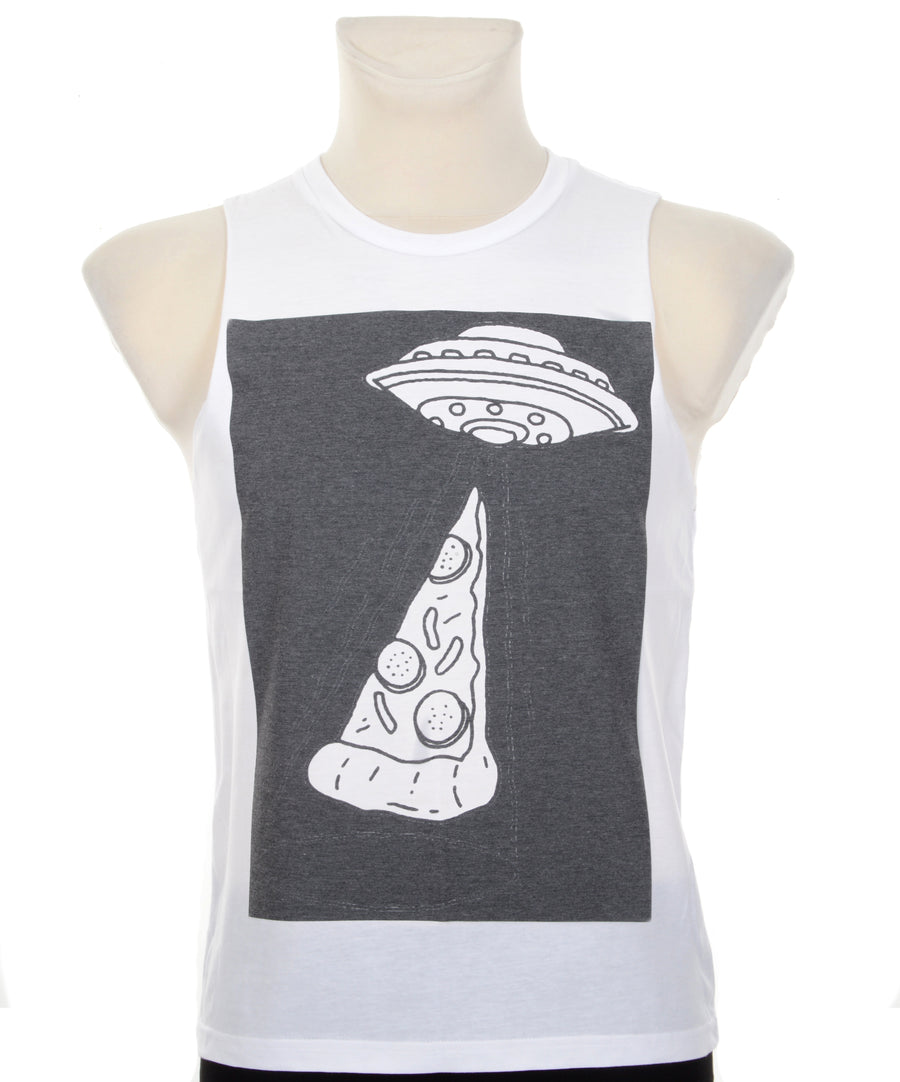 UFO mintás uniszex trikó