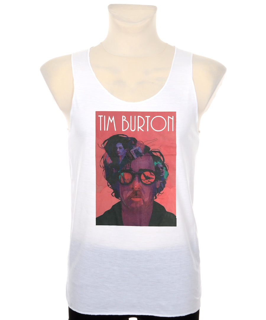 Tim Burton mintás uniszex trikó