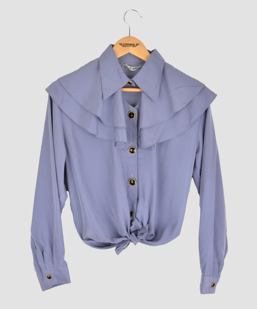 Vintage blouse - Ruffles | Purple