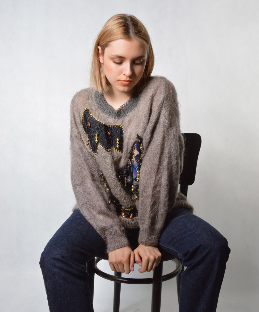 Vintage sweater - Amoeba