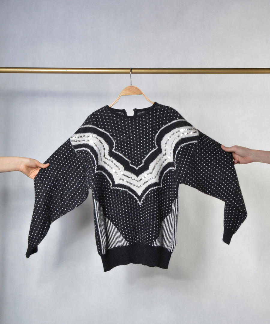 Vintage pulóver | Cirmos-Flitter