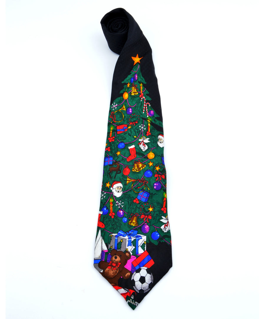 Vintage nyakkendő - Karácsonyfa