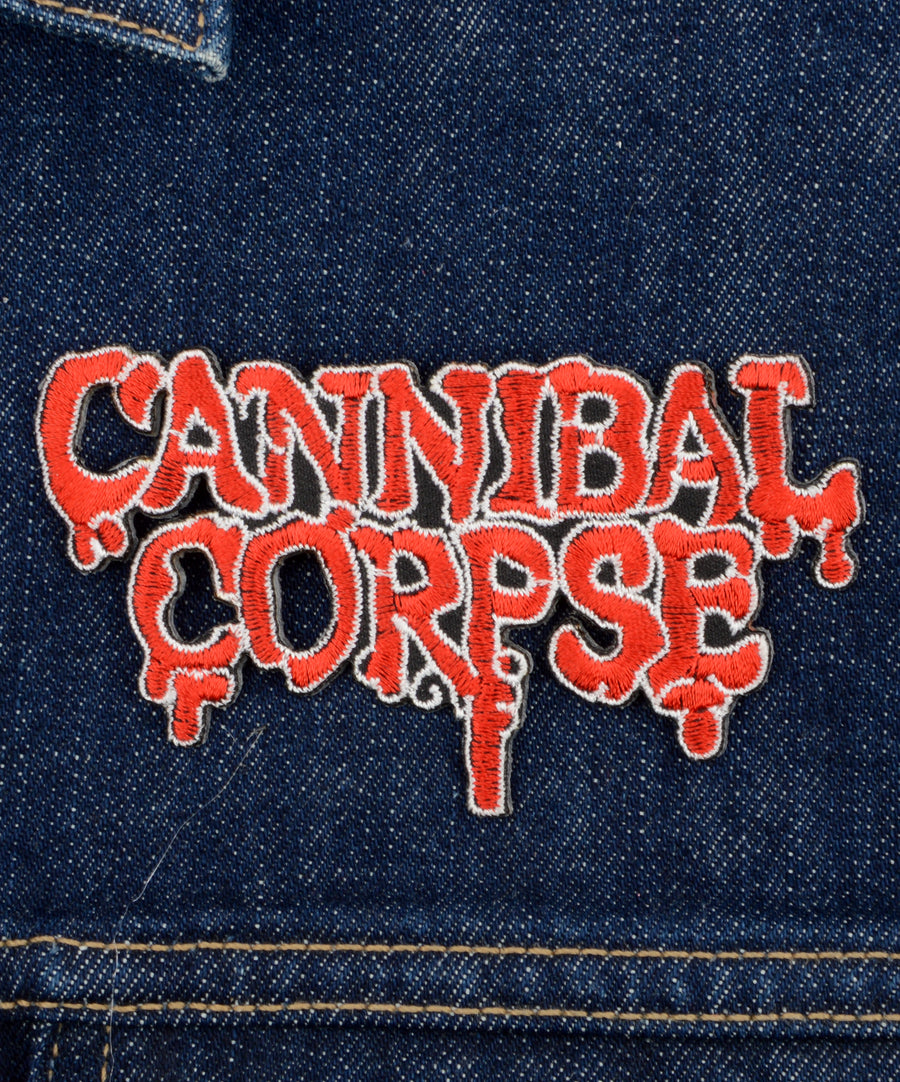 Cannibal Corpse mintás hímzett felvarró