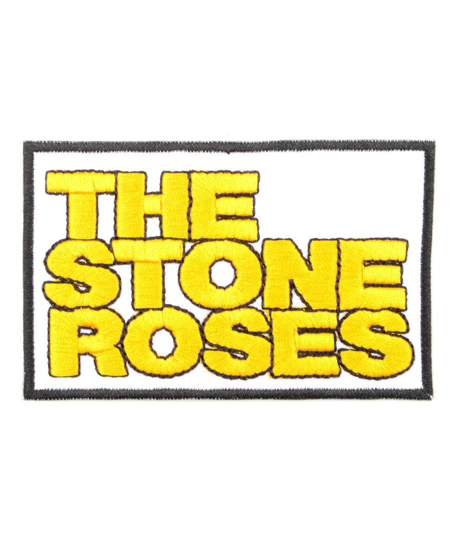 The Stone Roses mintás hímzett felvarró