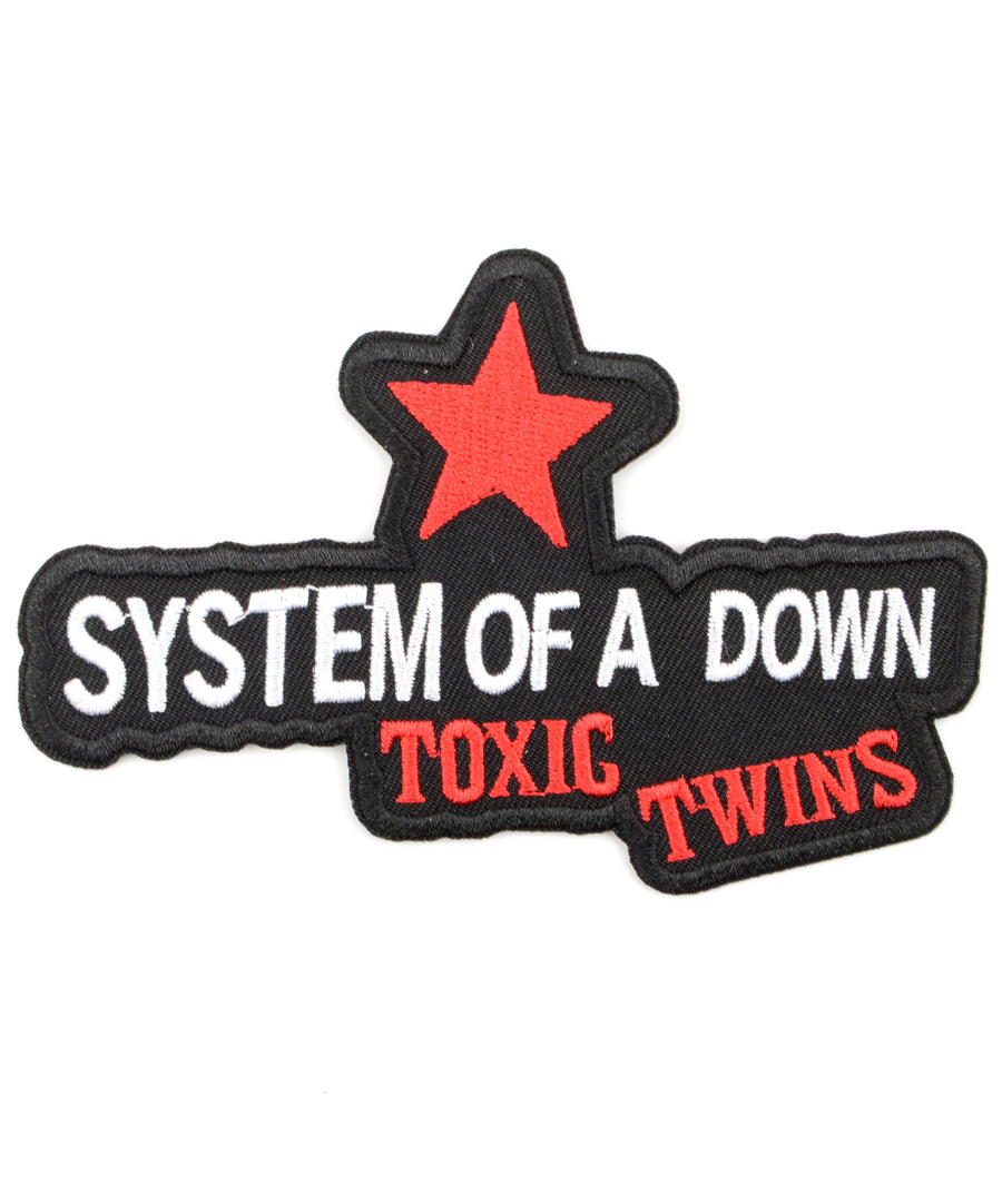 System of a Down mintás hímzett felvarró